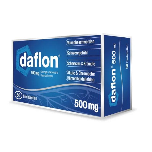 Daflon 500mg Filmtabletten | Jetzt online bestellen