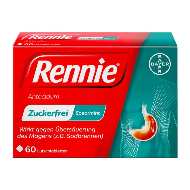 Rennie® Antacidum Spearmint Lutschtabletten bei Sodbrennen