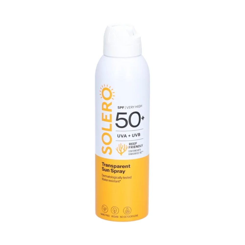Solero Transparent Sun Spray SPF 50+, 200ml