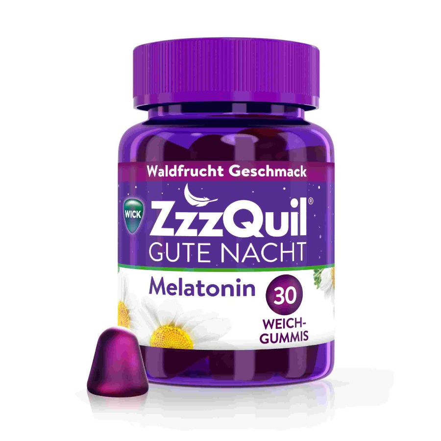WICK ZzzQuil Gute Nacht mit Melatonin Waldfrucht | Jetzt online kaufen WICK ZzzQuil Gute Nacht mit Melatonin Waldfrucht | Jetzt online kaufen