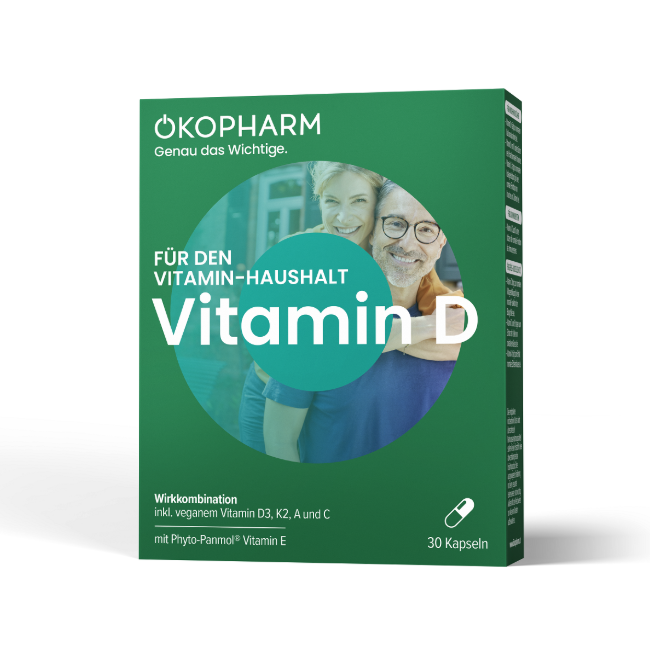 Ökopharm Vitamin D Wirkkomplex Kapseln, 30 Stück