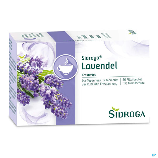 Sidroga Lavendel Kräutertee, 20 Stück