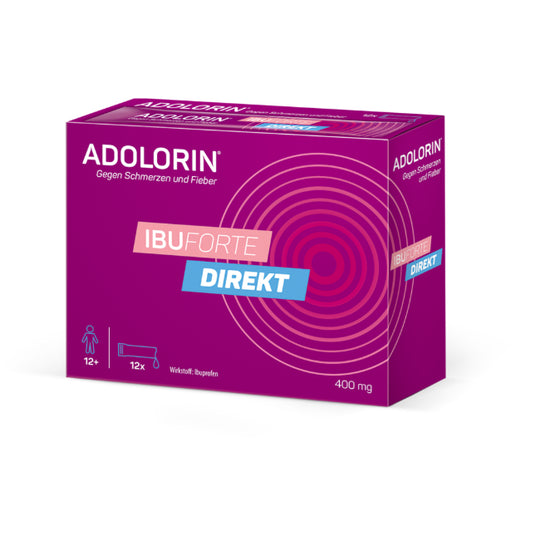 ADOLORINI® Ibuforte Direkt 400mg Suspension 12 stk