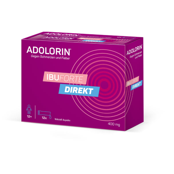 ADOLORINI® Ibuforte Direkt 400mg Suspension 12 stk
