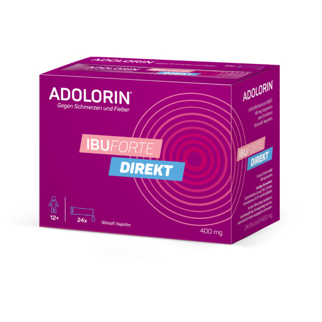 ADOLORINI® Ibuforte Direkt 400mg Suspension 24 stk
