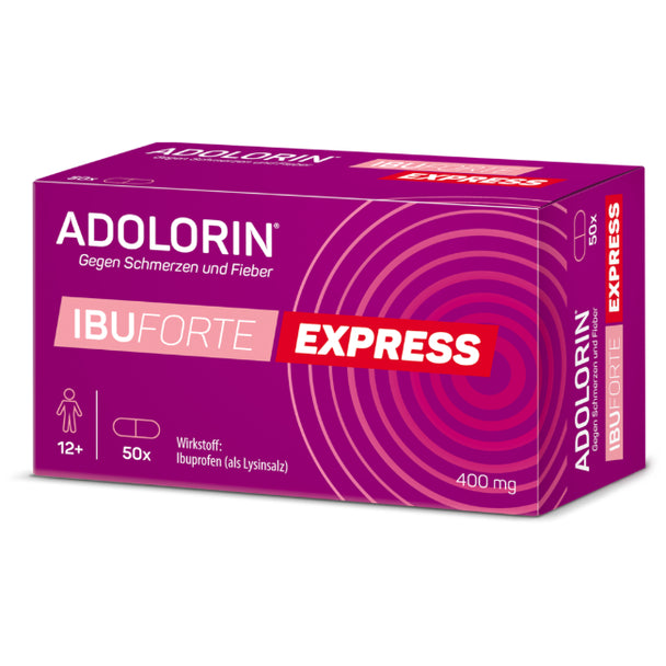 ADOLORINI® Ibuforte Express 400 mg Filmtabletten 50 Stk