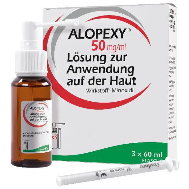 ALOPEXY 50 mg/ml (5%), 180ml (3x 60ml)