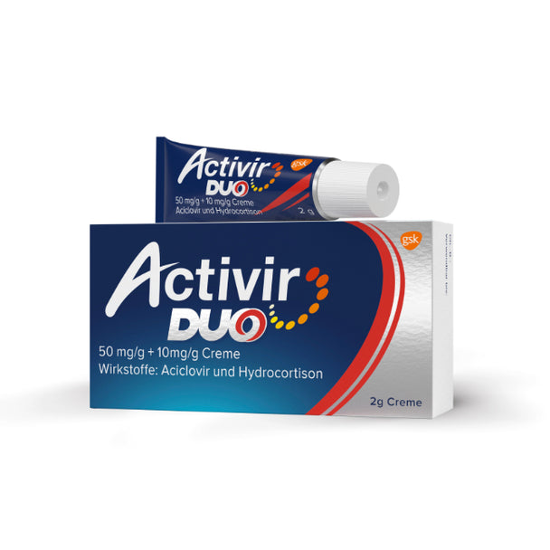 Activir DUO 50 mg/g + 10 mg/g Creme, 2g