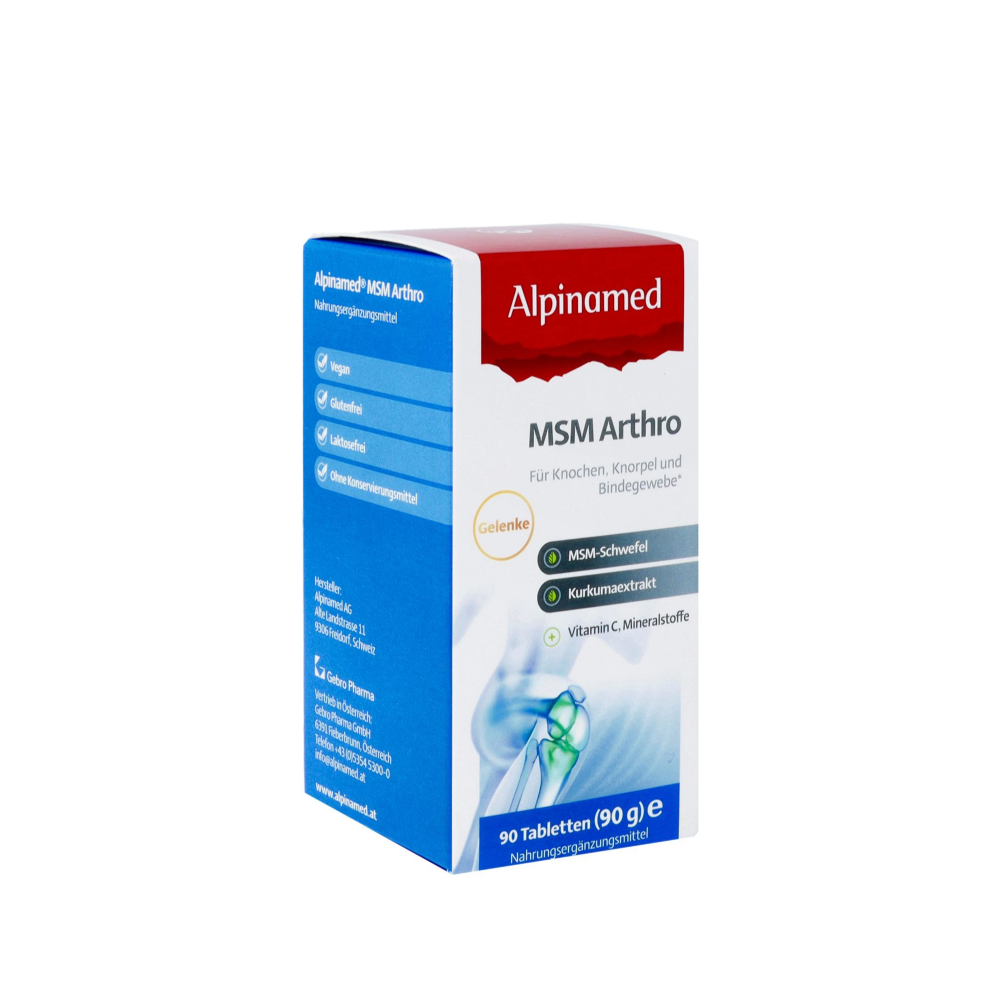 Alpinamed® MSM Arthro Tabletten, 90 Stück