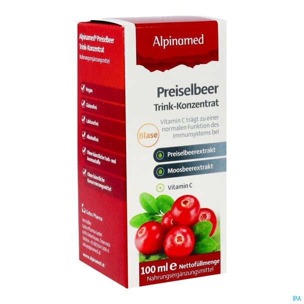 Alpinamed® Preiselbeer Trink-Konzentrat, 100ml