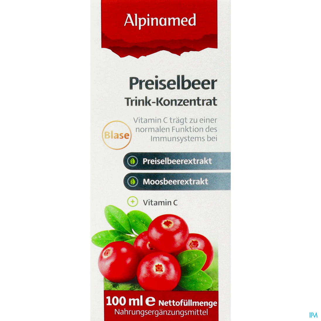 Alpinamed® Preiselbeer Trink-Konzentrat, 100ml