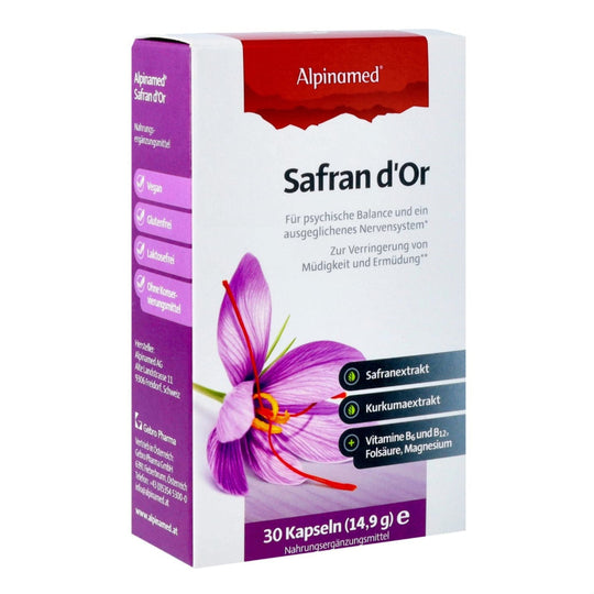 Alpinamed® Safran d’Or Kapseln, 30 Stück