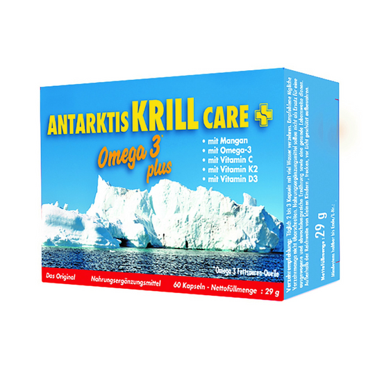 Antarktis Krill Care Kapseln, 60 Stück