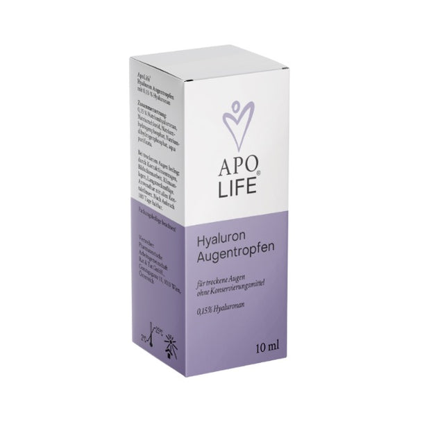 ApoLife Hyaluron Augentropfen, 10ml