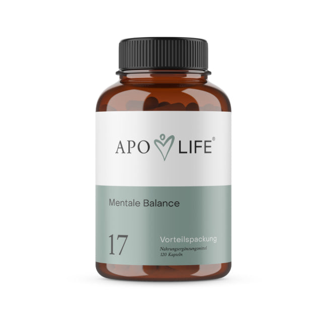 ApoLife Nr. 17 Mentale Balance 120 Kapseln