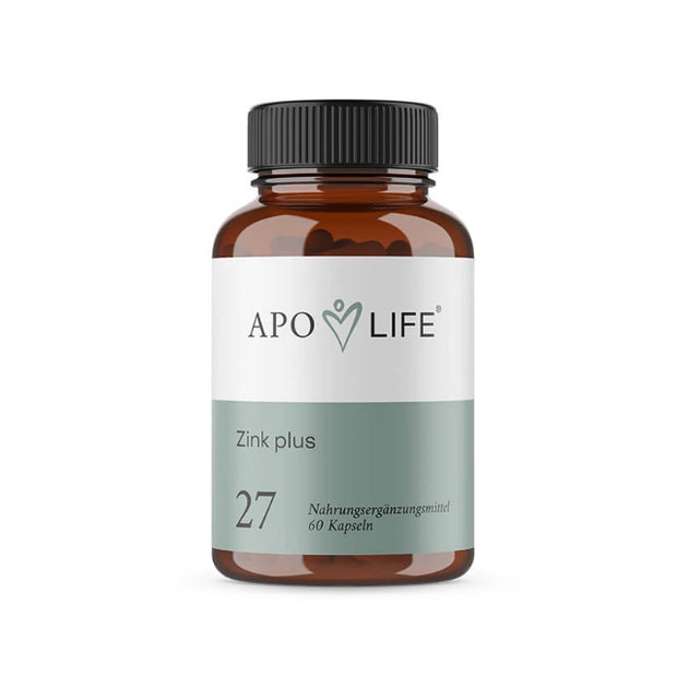 ApoLife Nr. 27 Zink plus, 60 Kapseln