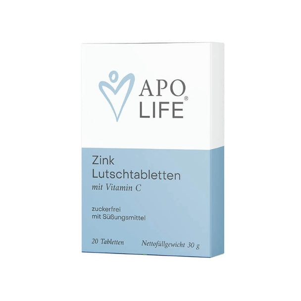 Apolife Zink Lutschtabletten, 20 Stück