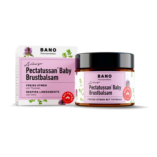 Arlberger Pectatussan Baby Brustbalsam, 50g