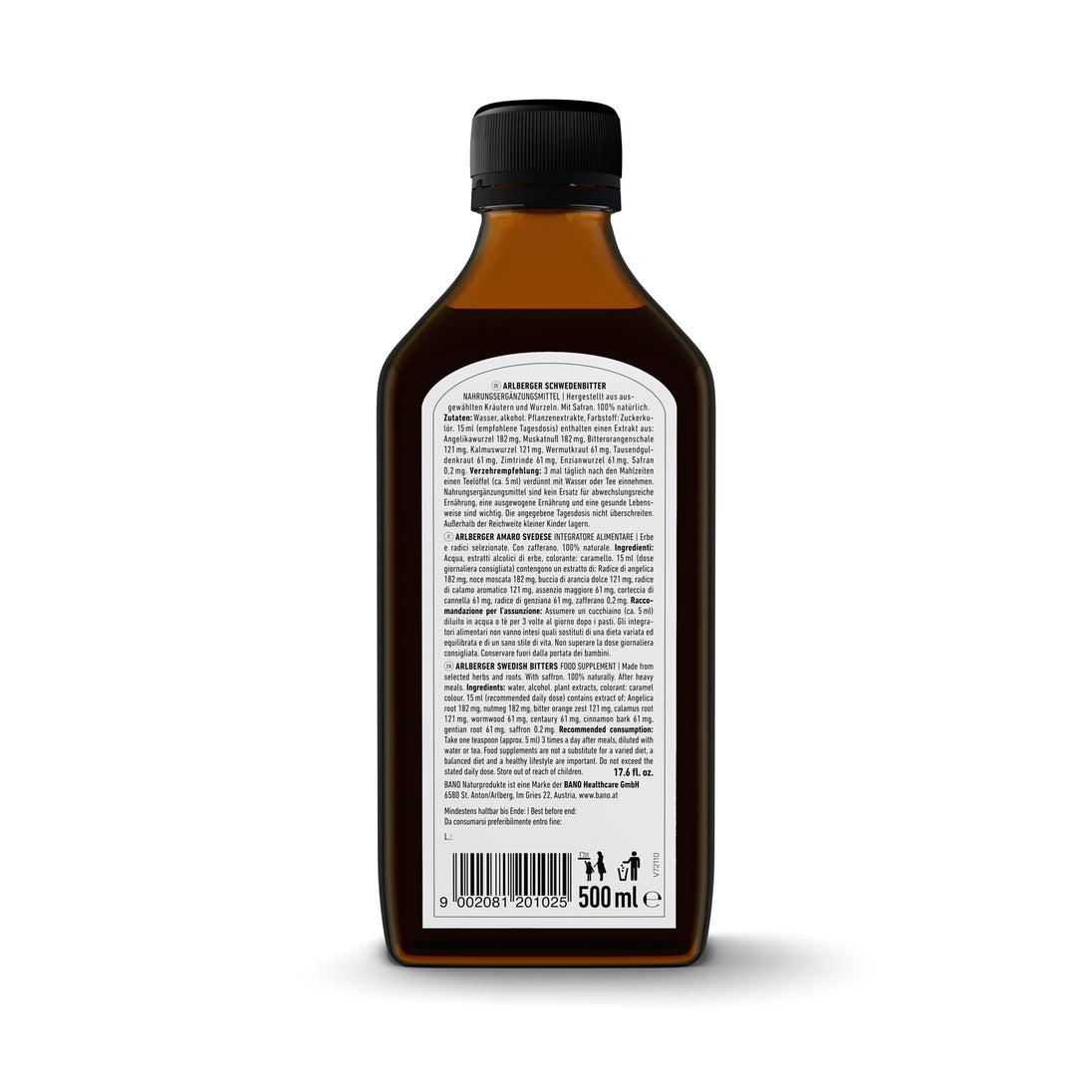 Arlberger Schwedenbitter back, 200ml