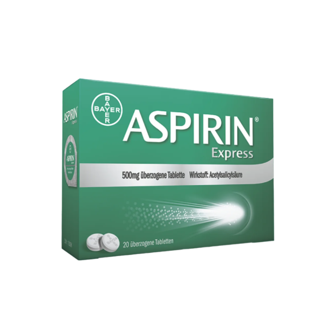 Aspirin® Express überzogene Tabletten, 20 Stück