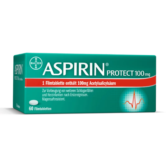 Aspirin® Protect 100 mg – Filmtabletten, 60 Stück