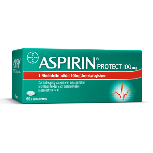 Aspirin® Protect 100 mg – Filmtabletten, 60 Stück