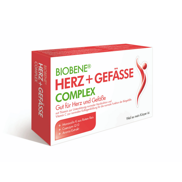 BIOBENE® Herz und Gefässe Complex Kapseln, 60 Stück