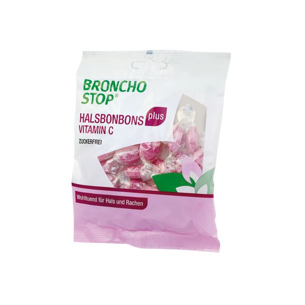 BRONCHOSTOP® PLUS Halsbonbons, 60g