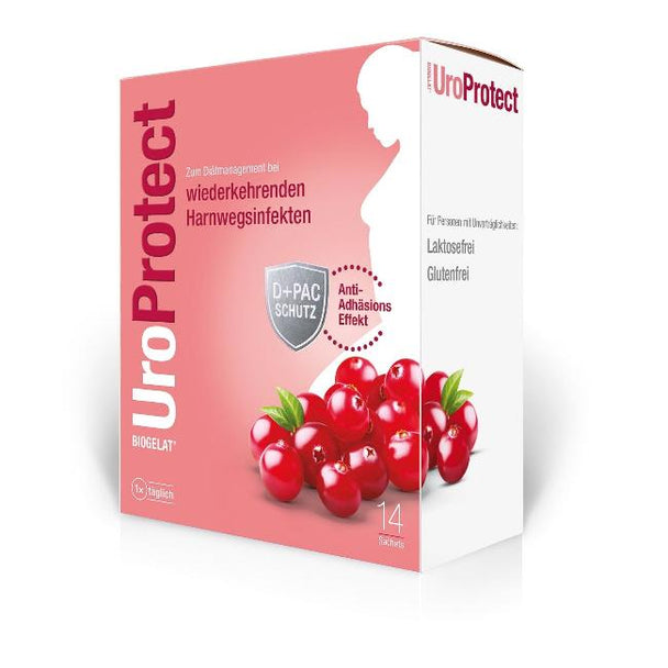 Biogelat UroProtect D-Mannose plus Cranberry Granulat 14 Stück