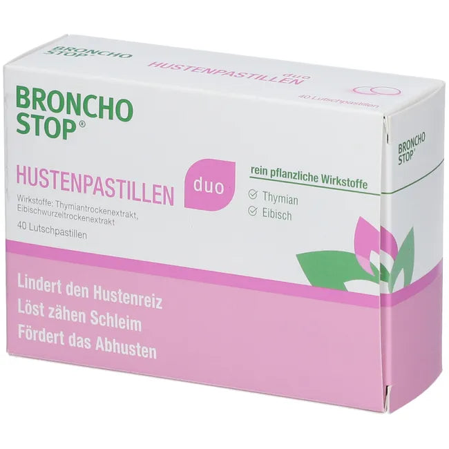 BRONCHOSTOP® DUO Hustenpastillen 40 Stück