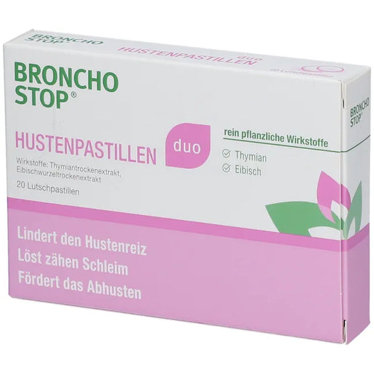 BRONCHOSTOP® DUO Hustenpastillen 20 Sk