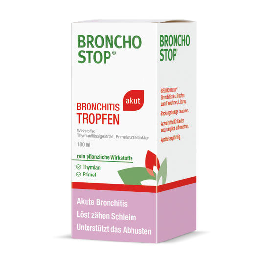 Bronchostop Bronchitis akut Tropfen, 100ml
