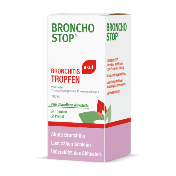Bronchostop Bronchitis akut Tropfen, 100ml