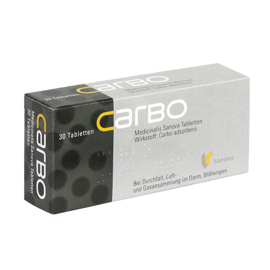CARBO Medicinalis Sanova Tabletten, 30 Stück