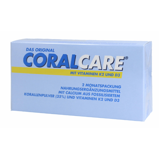 CORALCARE® mit Vitamin K2 und D3 2-Monatspackung, 60 Stück