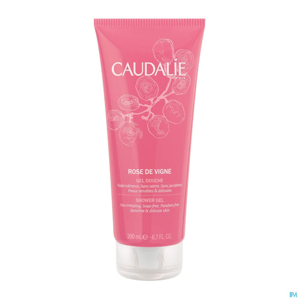 Caudalie Duschgel Rose, 200ml
