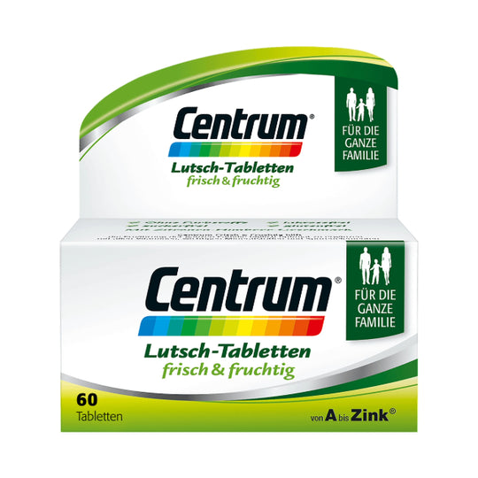 Centrum Lutschtabletten frisch & fruchtig von A bis Zink, 60 Stück