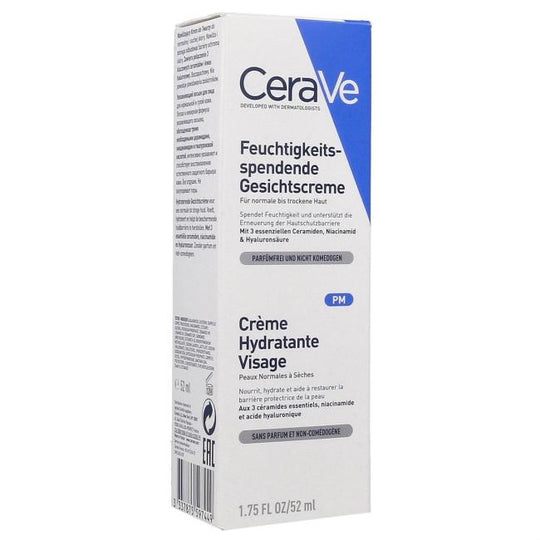 CeraVe Feuchtigkeitsspendende Gesichtscreme, 52ml