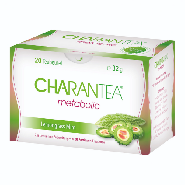 Charantea® metabolic lemongrass/mint, 20 Stück