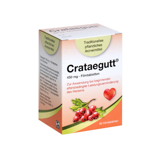 Crataegutt® 450mg - Filmtabletten, 60 Stück