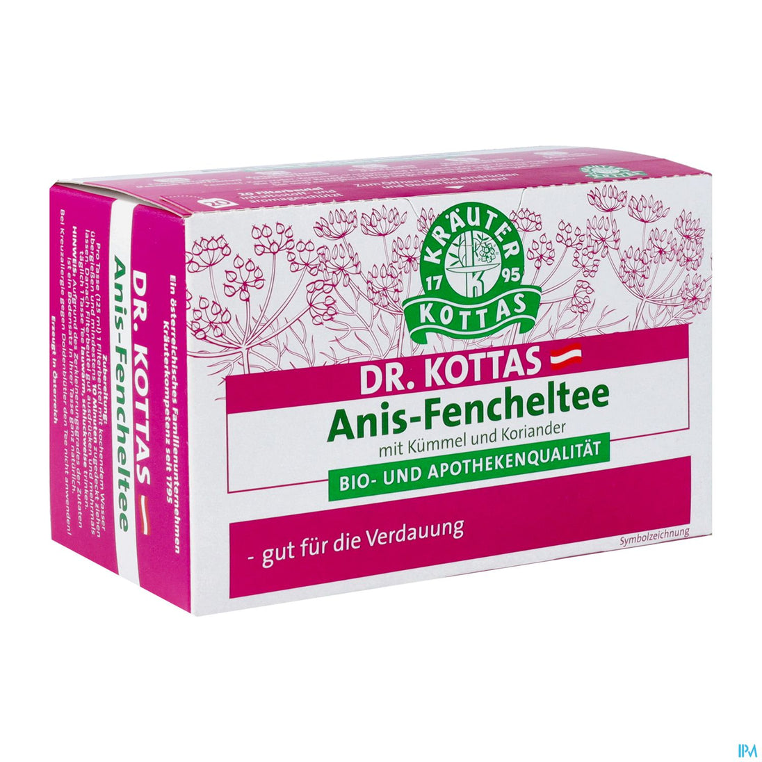 DR. KOTTAS Anis-Fenchel Tee, 20 Stück