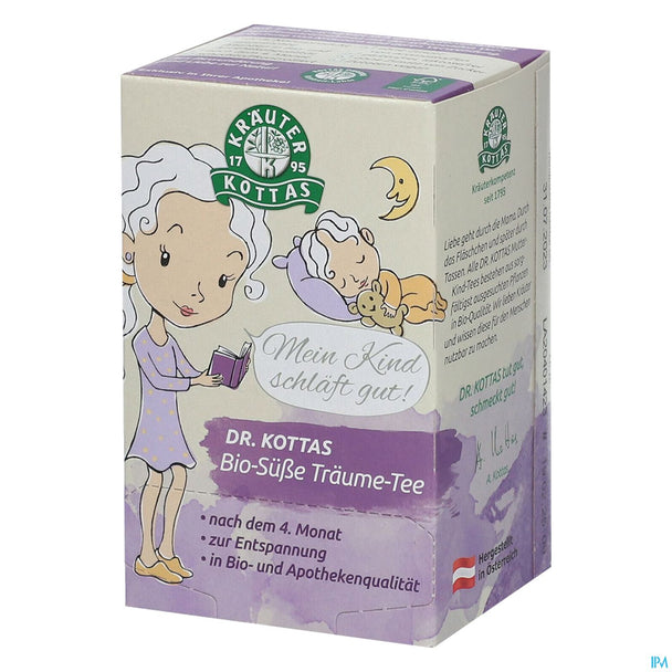 DR. KOTTAS Bio-Süße Träume-Tee, 20 Stück