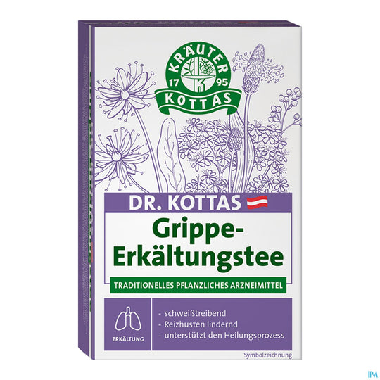 DR. KOTTAS Grippe-Erkältungstee, 20 Stück