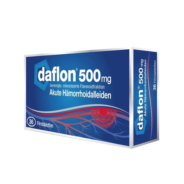 Daflon 500 mg Filmtabletten, 36 Stück