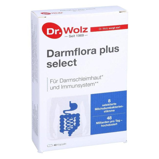 Darmflora plus® select DR.WOLZ, 40 Stück