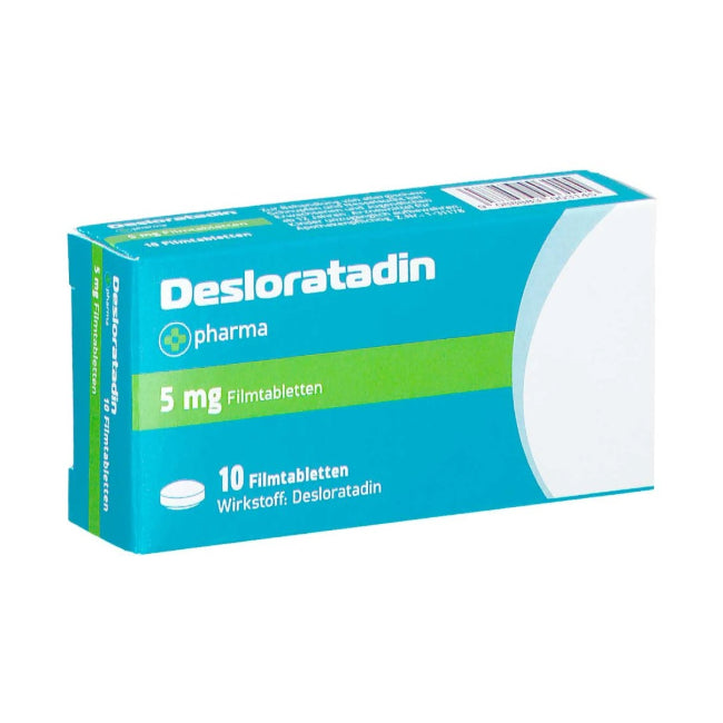Desloratadin +pharma 5 mg 10 Stück