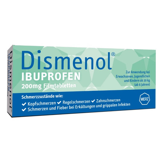 Dismenol Ibuprofen 200mg, 20 Stück