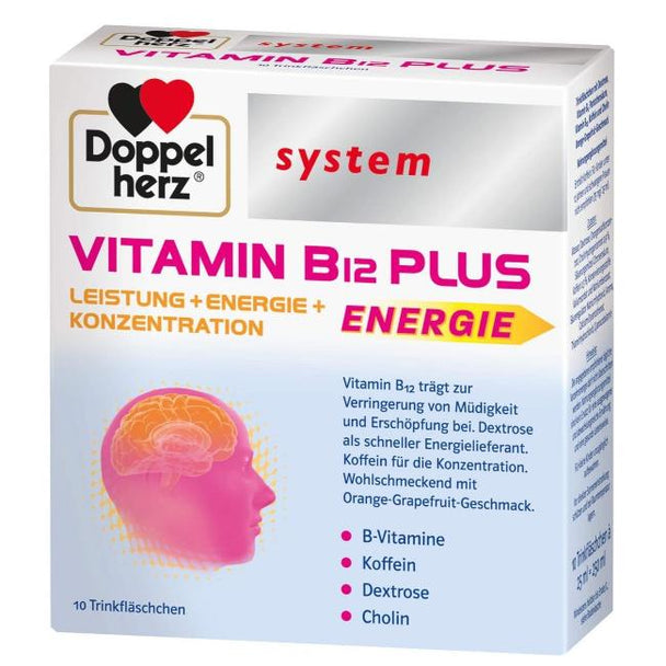 Doppelherz system Vitamin B12 Plus, 10 Stück