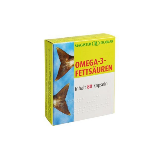 Doskar Omega-3- Fettsäure Kapseln, 80 Stück
