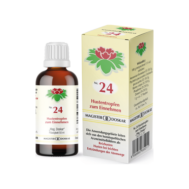 Doskar Tropfen Nr. 24 - Hustentropfen, 50ml